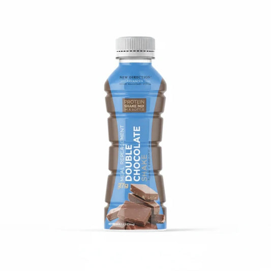 New Direction Double Chocolate 27g Protein Shake (1 bottle)