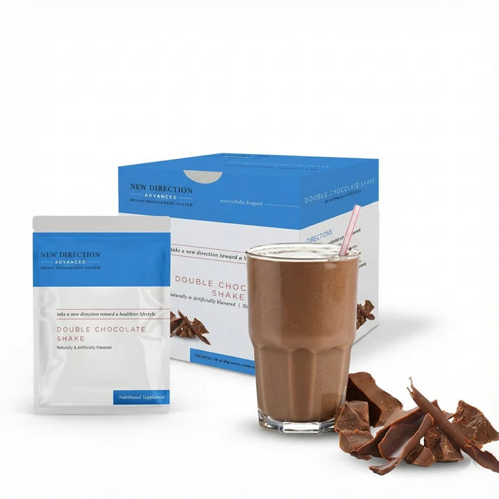 New Direction Double Chocolate Shake | 27g Protein  | 7 Count