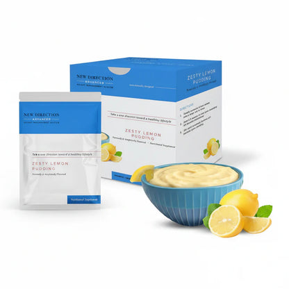 New Direction Zesty Lemon Pudding | 27g Protein (7ct)