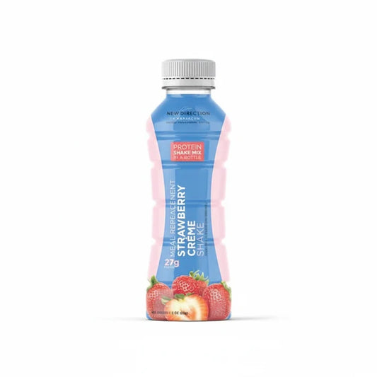New Direction Strawberry Cream 27g Protein Shake (1 bottle)