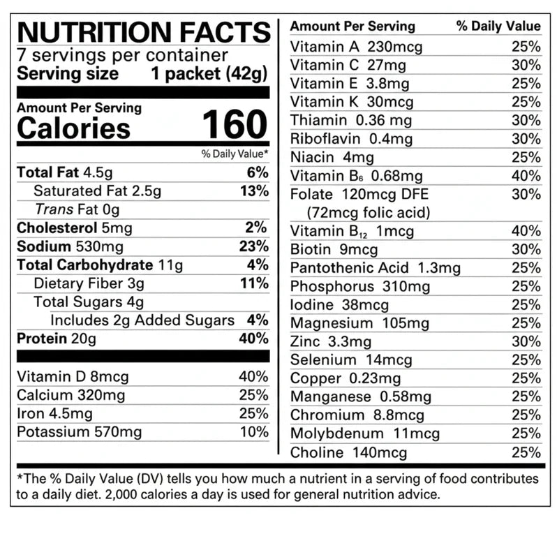 Numetra Tortilla Soup | 20g Protein  | 7 Count