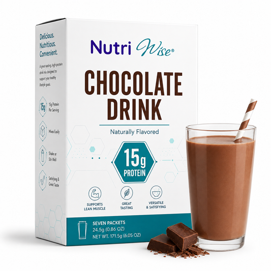 NutriWise Chocolate Instant Protein Drink (7ct)