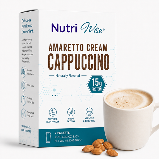 NutriWise Amaretto Cappuccino High-Protein Drink (7ct)