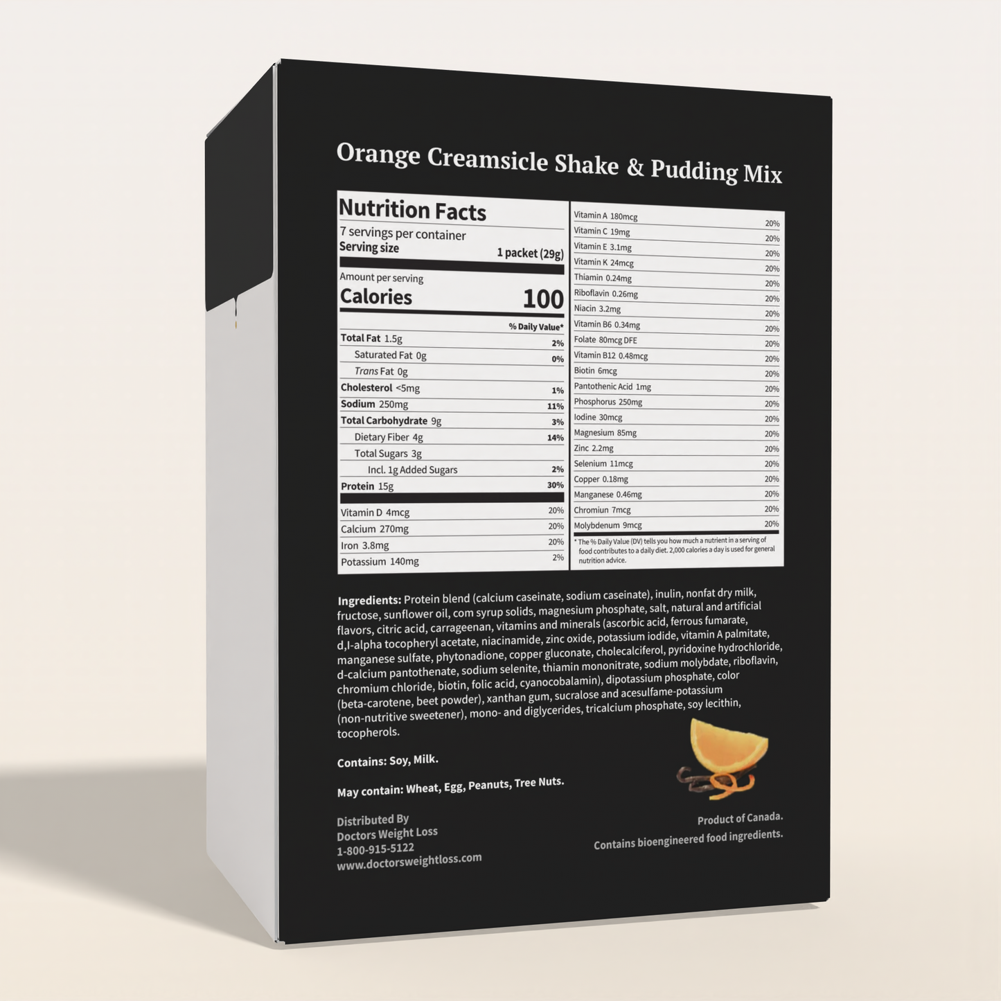 ProtiWise Orange Creamsicle Shake or Pudding Mix (7ct)