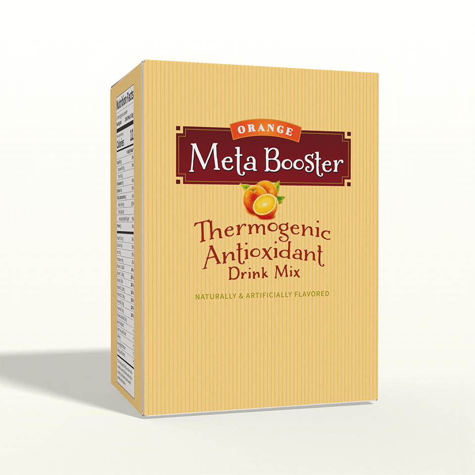 NutriWise Orange Meta Booster Thermogenic Antioxidant Drink (14ct)