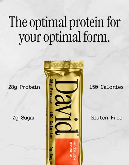 David Bars 28g High-Protein | Pumpkin Spice Bar (1ct)