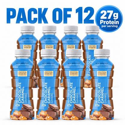 New Direction Chocolate Caramel 27g Protein Shake