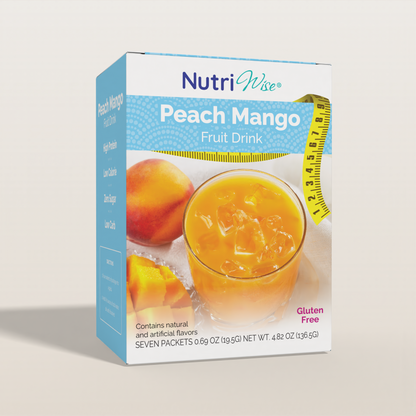 NutriWise Peach Mango Fruit High-Protein Drink (7ct)