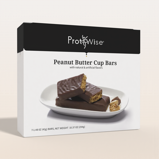ProtiWise Peanut Butter Cup Diet-Friendly Protein Bars (7ct)
