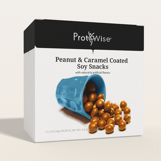 ProtiWise Peanut & Caramel Soy Protein Snacks (7ct)