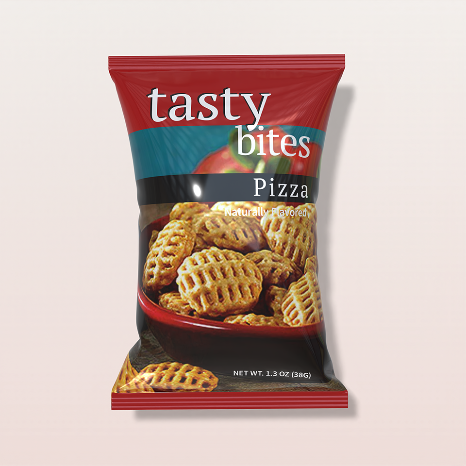 BestMed Tasty Bites, High-Protein Chips, Pizza (7ct)