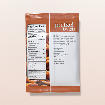 BestMed Protein Pretzel Twists - Lactose Free (7ct)