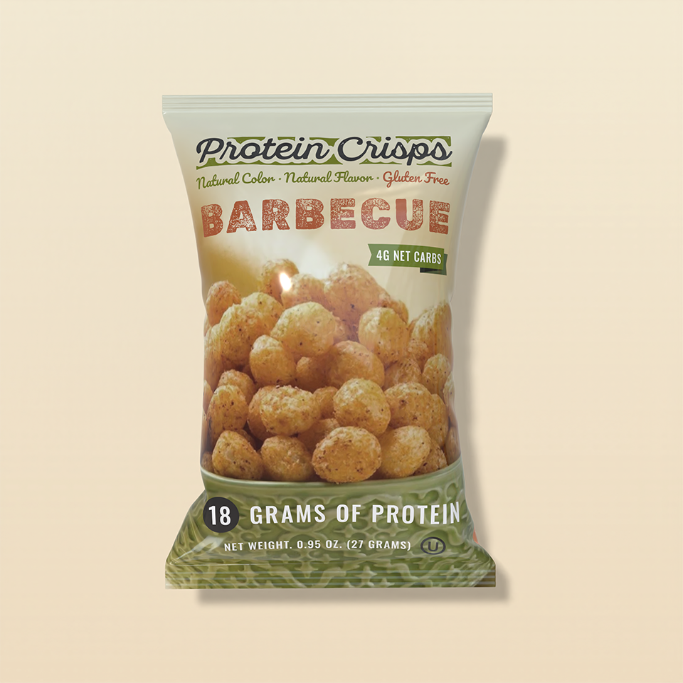 NutriWise Barbecue 18g High-Protein Crisps (1ct)