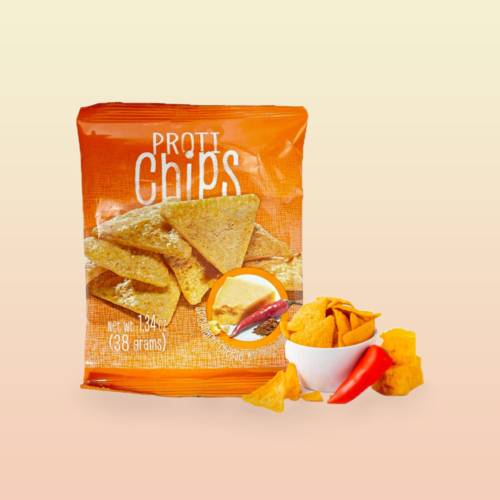 ProtiWise Spicy Nacho Cheese Chips High-Protein & Fiber (1ct)