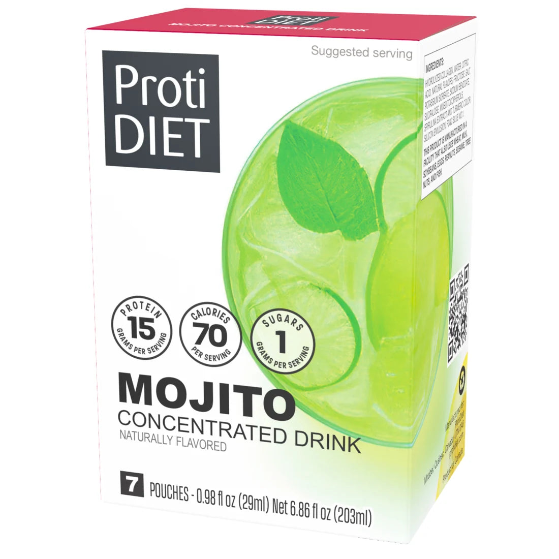 ProtiDIET Mojito Liquid Concentrate Drink (7ct)