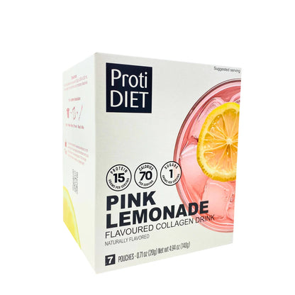 ProtiDIET Pink Lemonade Collagen Drink (7ct)