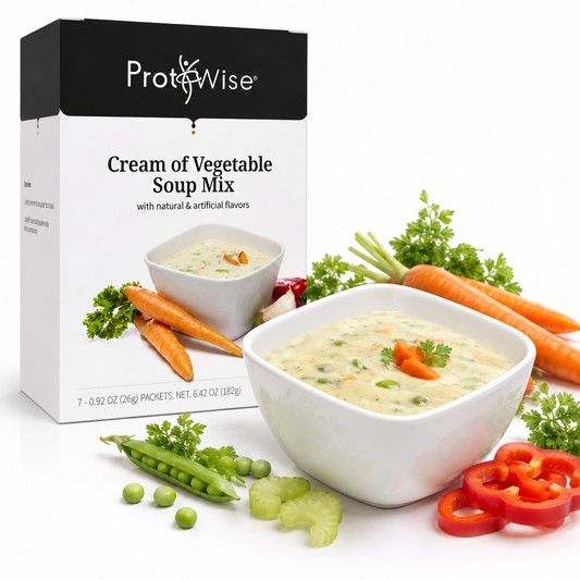ProtiWise Cream of Vegetable Soup | High Protein (7/ct)