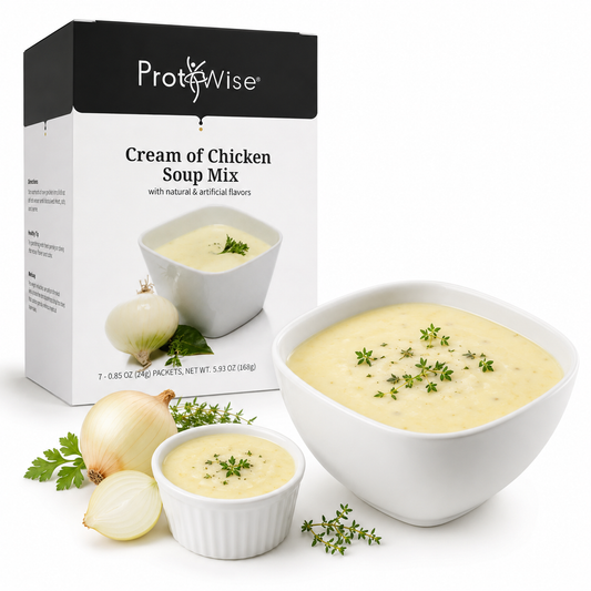 ProtiWise Cream of Chicken Soup | High-Protein (7ct)