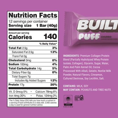 Built - Churro Puff Bar (1ct)