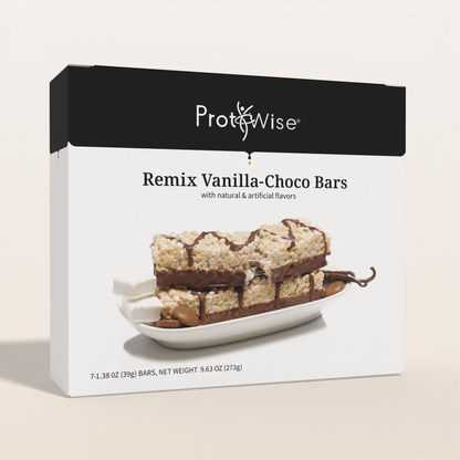 ProtiWise Remix Vanilla-Choco Diet-Friendly Protein Bars (7ct)