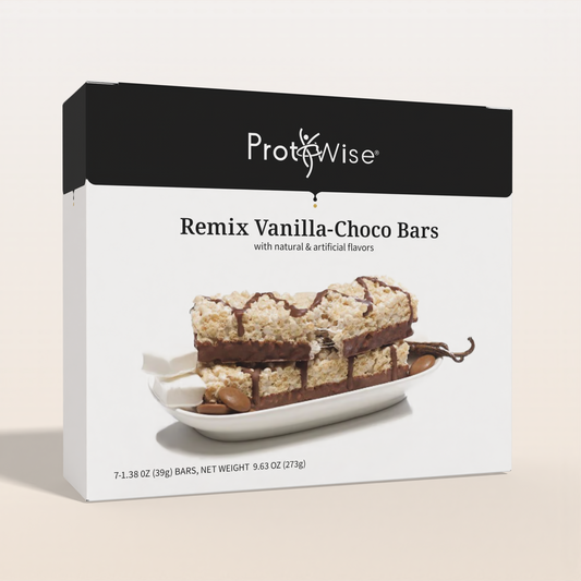 🎁 ProtiWise Remix Vanilla-Choco Diet-Friendly Protein Bars (7ct) (100% off)
