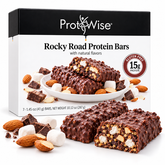 ProtiWise Rocky Road Protein Bars (7Serv)