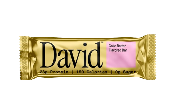 David Bars 28g High-Protein | Cake Batter Bar (12ct)