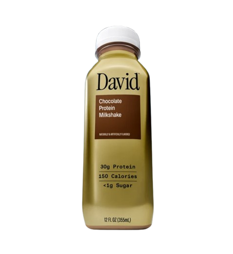 David 30g High-Protein Chocolate Milkshake (1 bottle)