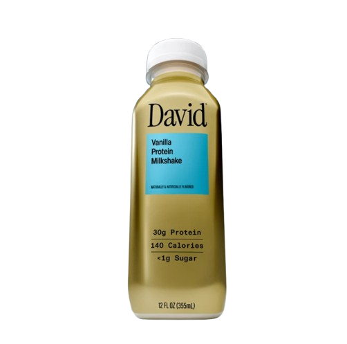 David 30g High-Protein Vanilla Milkshake (1 bottle)