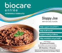 Biocare Sloppy Joe Entree | 35g High Protein Meal (1ct)