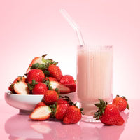 BioCare Strawberries & Cream Beverage GLP-1 Support | 30g Protein | 3 Boxes, 42 Total Servings