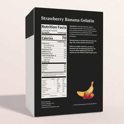 ProtiWise Strawberry Banana Gelatin (7ct)