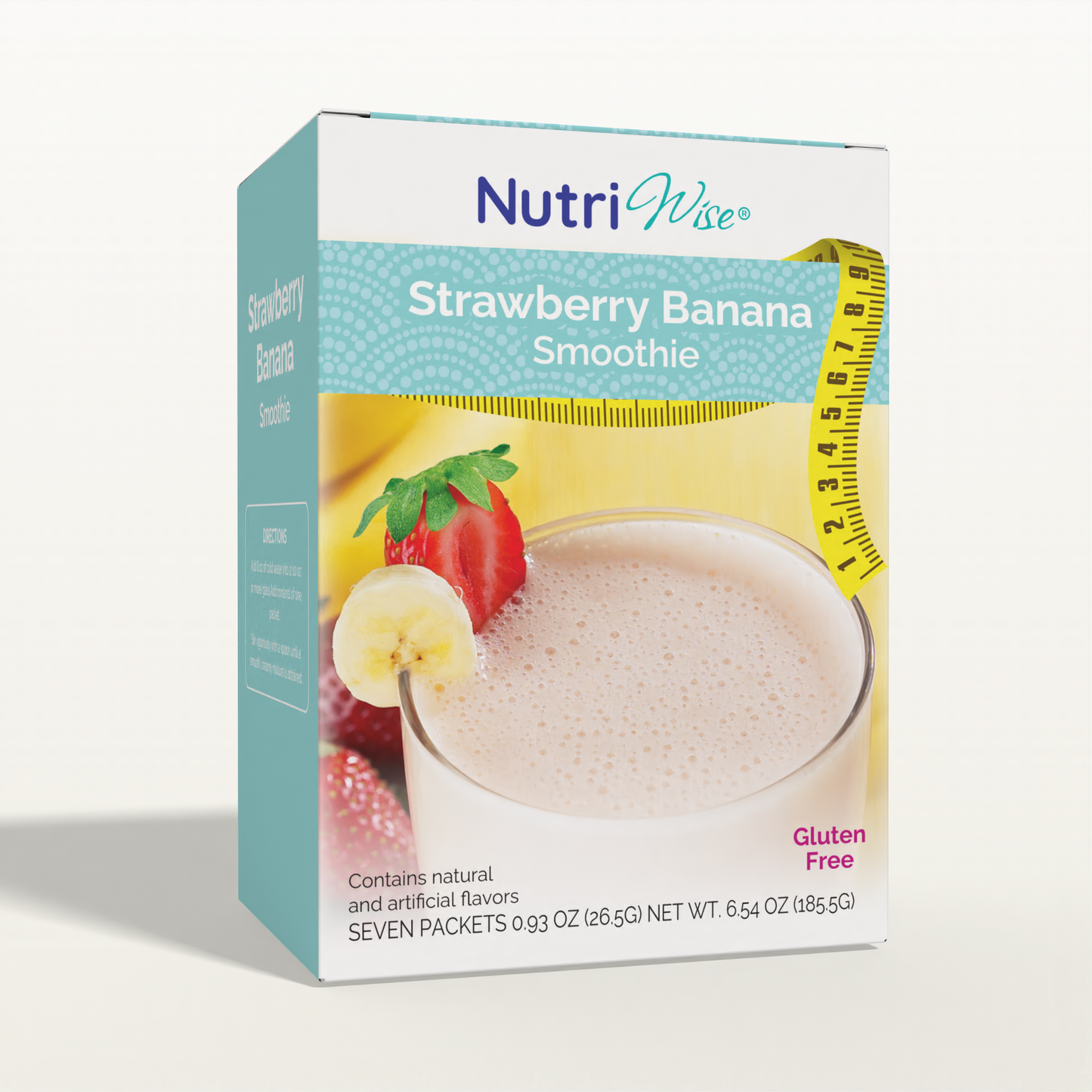 NutriWise Strawberry Banana Protein Smoothie (7ct)