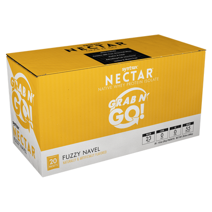 Syntrax Nectar Grab n Go - Fuzzy Navel 23g Protein (20 Pack)