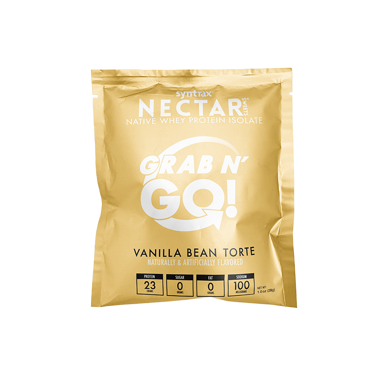 Syntrax Nectar Grab n Go - Vanilla Bean Torte 23g Protein (20 Pack)