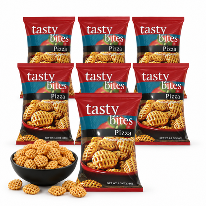 BestMed Tasty Bites, High-Protein Chips, Pizza (7ct)