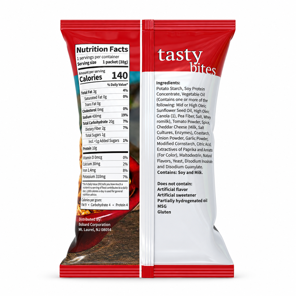 BestMed Tasty Bites, High-Protein Chips, Pizza (7ct)