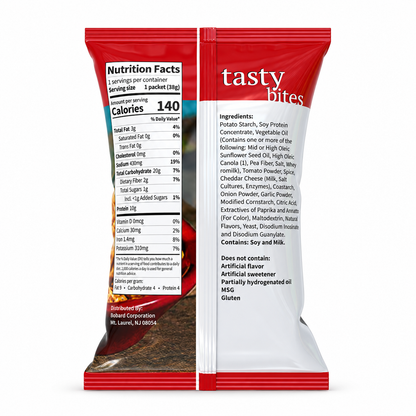 BestMed Tasty Bites, High-Protein Chips, Pizza (7ct)