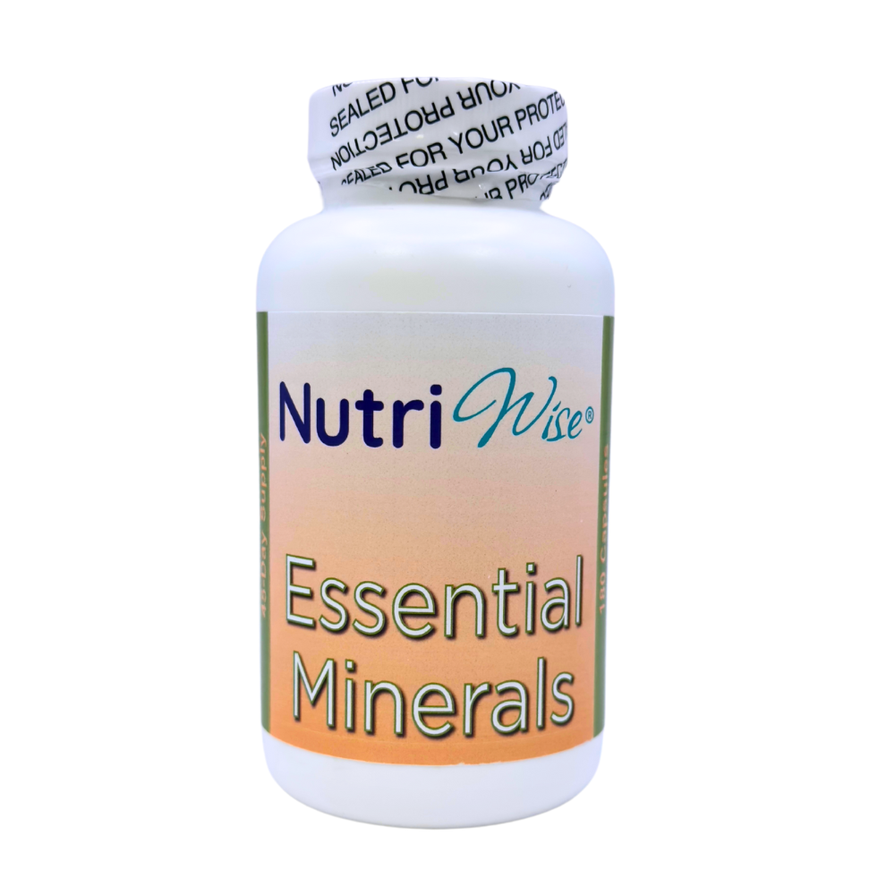 NutriWise Essential Minerals | Daily Wellness Supplements (90ct)