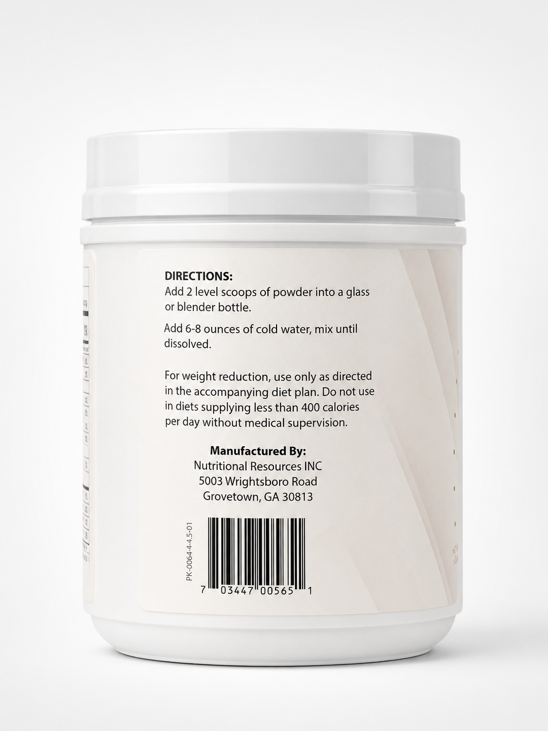 NutriWise Vanilla Drink Canister (28 Serv)