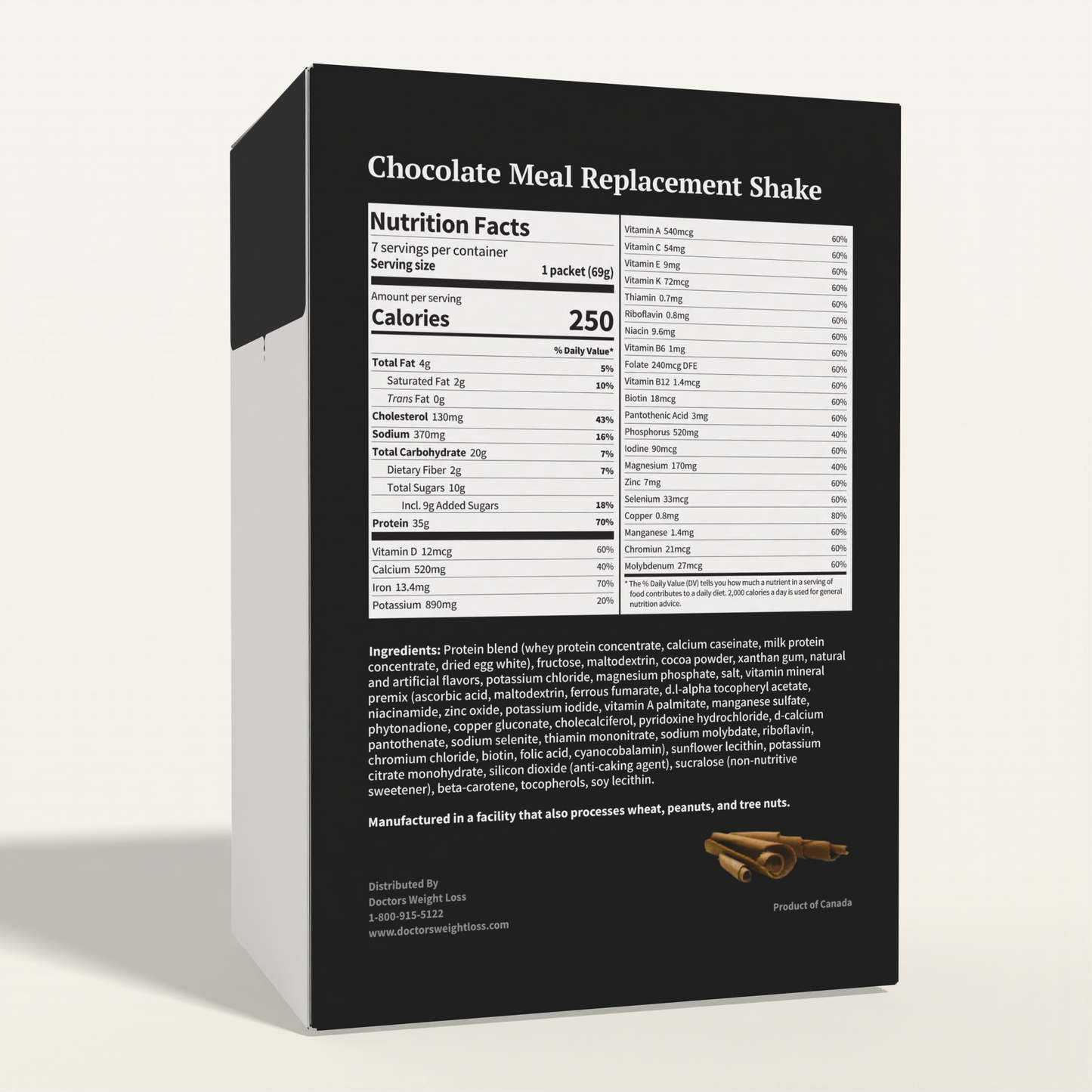 ProtiWise VHP Chocolate Meal Replacement Shake (7ct)