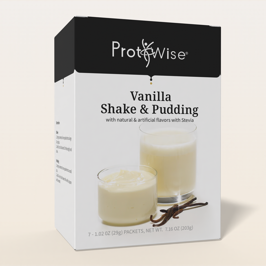 ProtiWise Vanilla Shake or Pudding with Stevia (7ct)