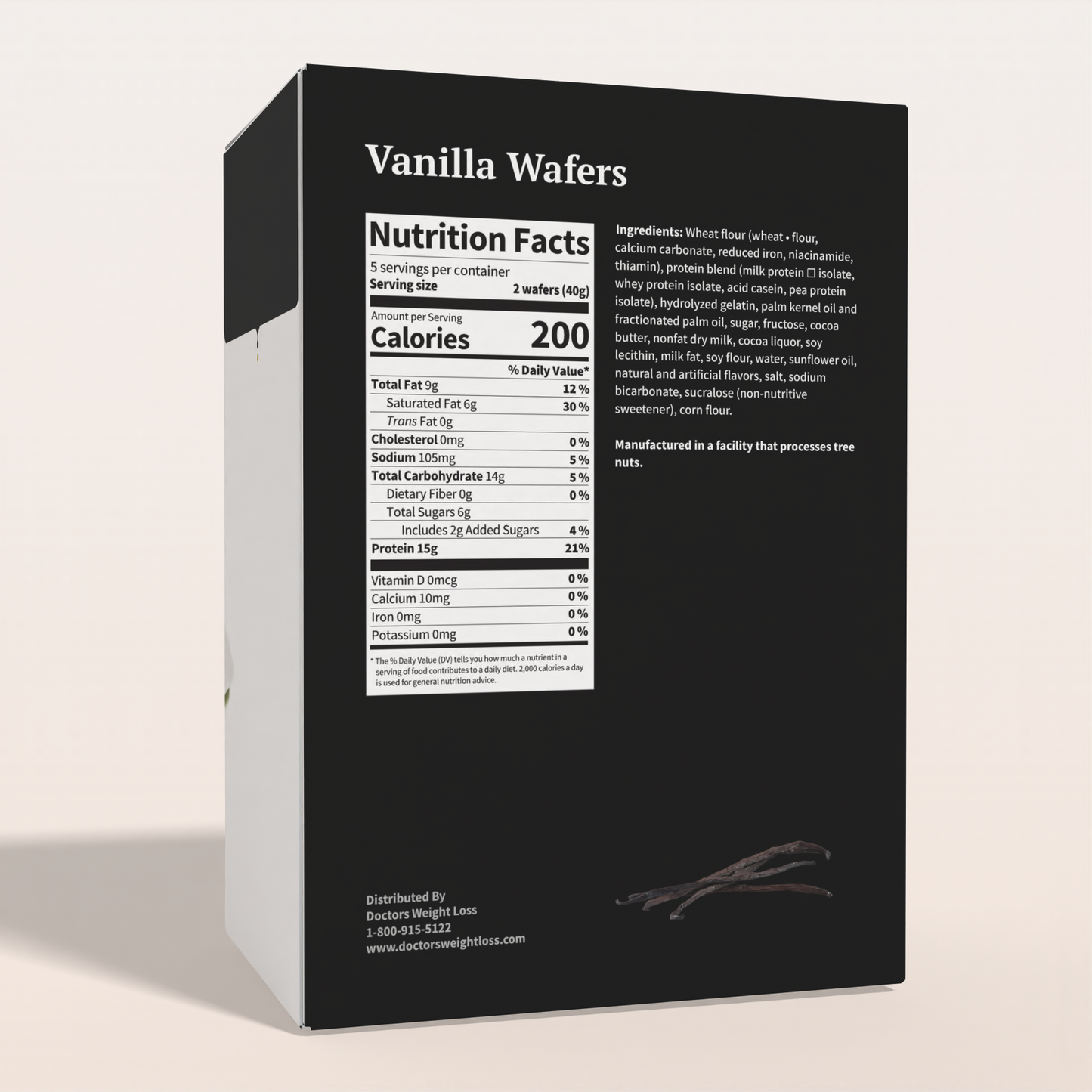 ProtiWise Vanilla Protein Wafers (5ct)