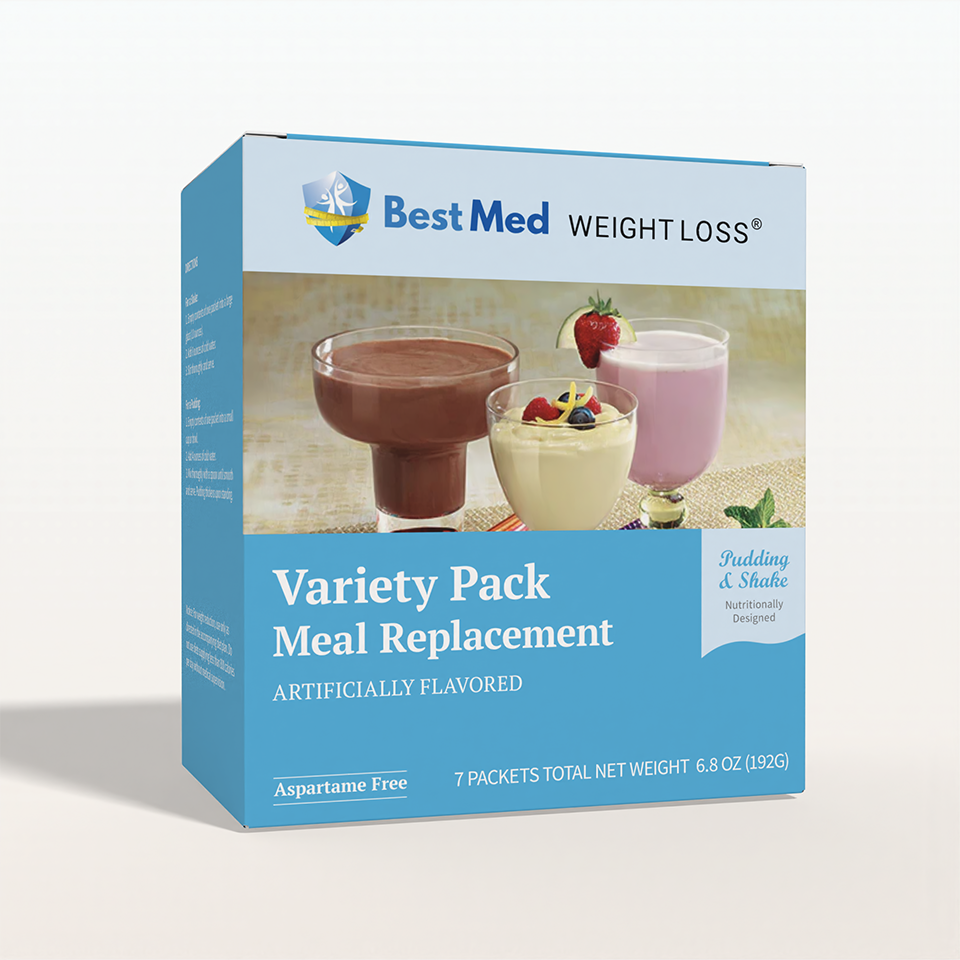 🎁 BestMed Variety Pack High-Protein Meal Replacement Shake Pudding & Shake (7ct) (100% off)