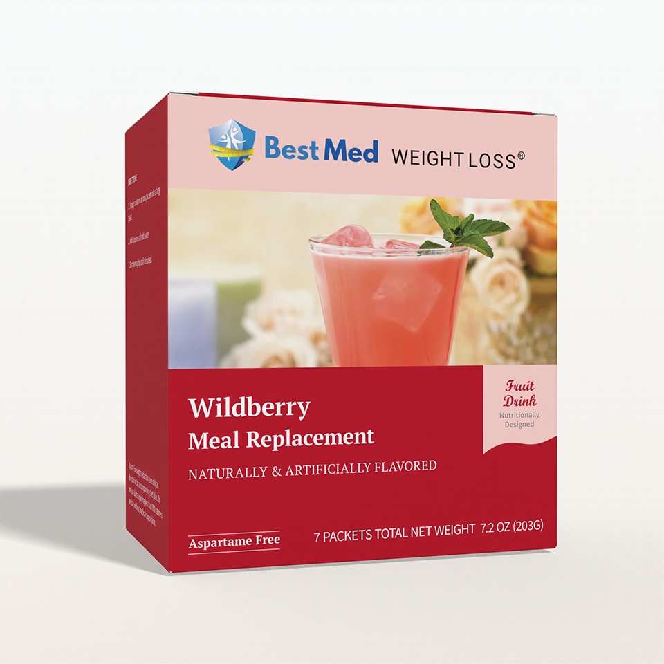 BestMed Wildberry High-Protein Meal Replacement Fruit Drink (7ct)