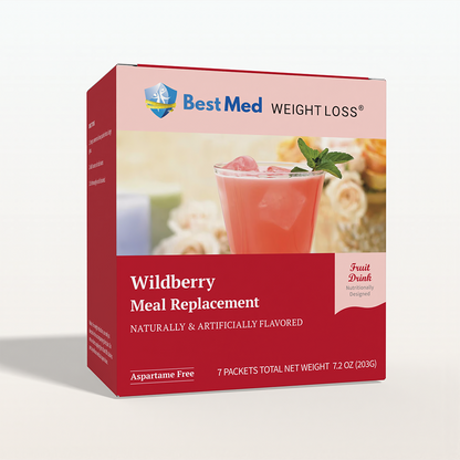 BestMed Wildberry High-Protein Meal Replacement Fruit Drink (7ct)