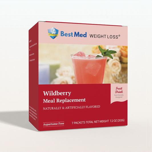 BestMed Wildberry High-Protein Meal Replacement Fruit Drink (7ct)