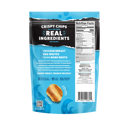 Wilde Protein Chips - Sea Salt & Vinegar Chips 1ct