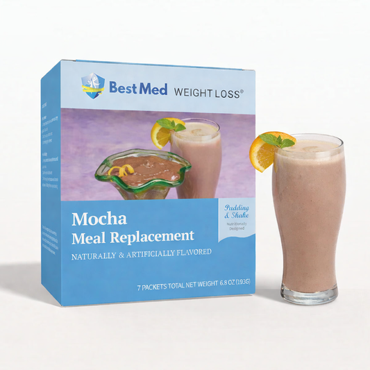 BestMed Meal Replacement Pudding & Shake, Mocha | Original  (7/ct)