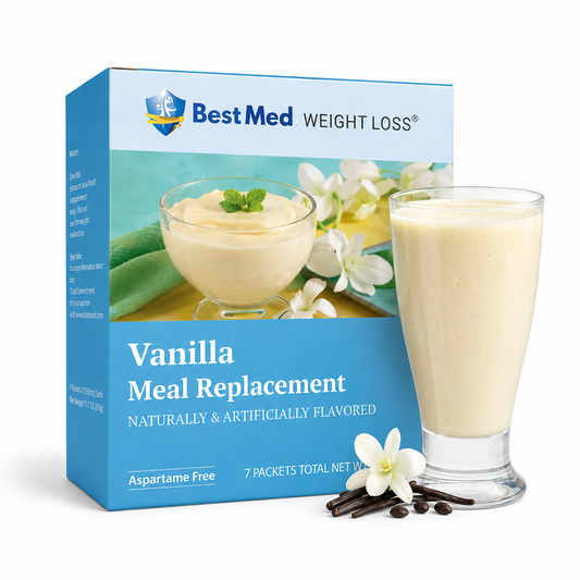 BestMed Vanilla High-Protein Meal Replacement Shake Pudding & Shake (7ct)
